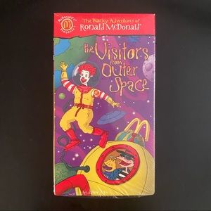 The Visitors from Outer Space VHS - The Wacky Adventures of Ronald McDonald